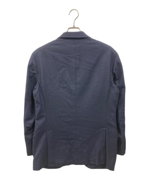 HACKETT（ハケット）HACKETT (ハケット) カシミヤシルク混2Bジャケット ネイビー サイズ:40Rの古着・服飾アイテム