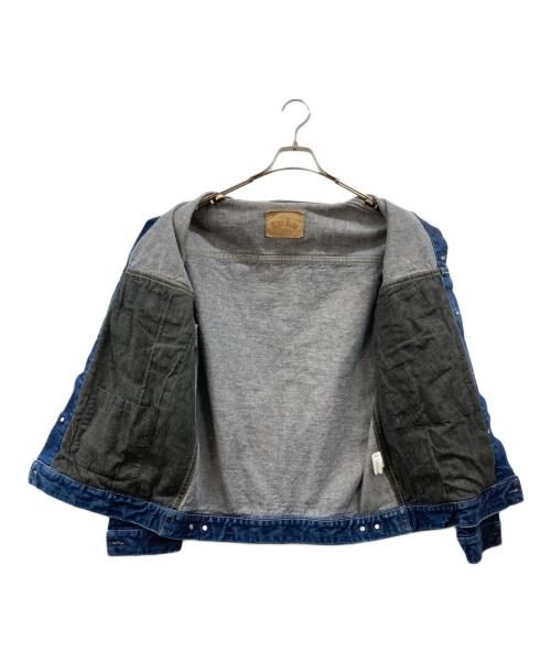 BLUE BLUE（ブルーブルー）BLUE BLUE (ブルーブルー) デニムジャケット インディゴ サイズ:3の古着・服飾アイテム