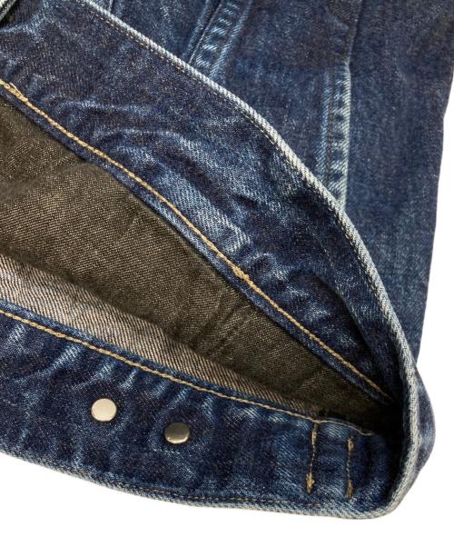 BLUE BLUE（ブルーブルー）BLUE BLUE (ブルーブルー) デニムジャケット インディゴ サイズ:3の古着・服飾アイテム