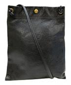 ）の古着「レザーサコッシュ」｜ブラック