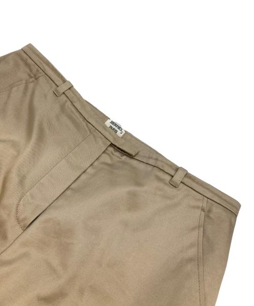 HERMES（エルメス）HERMES (エルメス) コットンセンタープレスパンツ ベージュ サイズ:40の古着・服飾アイテム