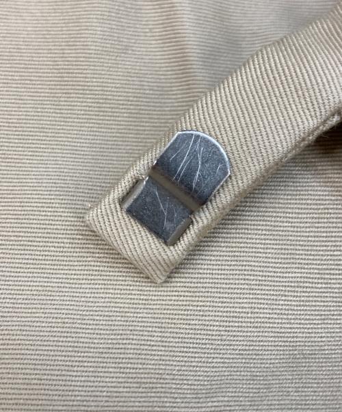 HERMES（エルメス）HERMES (エルメス) コットンセンタープレスパンツ ベージュ サイズ:40の古着・服飾アイテム