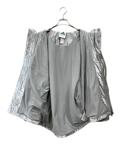 adidas（アディダス）adidas (アディダス) エキップメント メタリック ウインドブレーカー シルバー サイズ:Mの古着・服飾アイテム