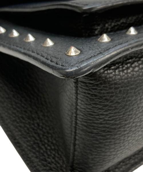 MCM（エムシーエム）MCM (エムシーエム) スタッズパトリシアサッチェルバッグ ブラックの古着・服飾アイテム