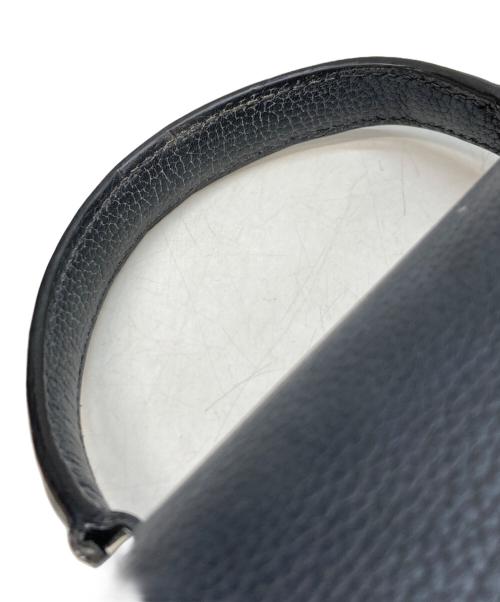 MCM（エムシーエム）MCM (エムシーエム) スタッズパトリシアサッチェルバッグ ブラックの古着・服飾アイテム