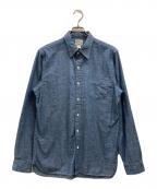 RRLダブルアールエル）の古着「シャンブレーシャツ」｜ブルー