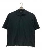 AURALEEオーラリー）の古着「SUPER SOFT PIQUE BIG POLO」｜ブラック