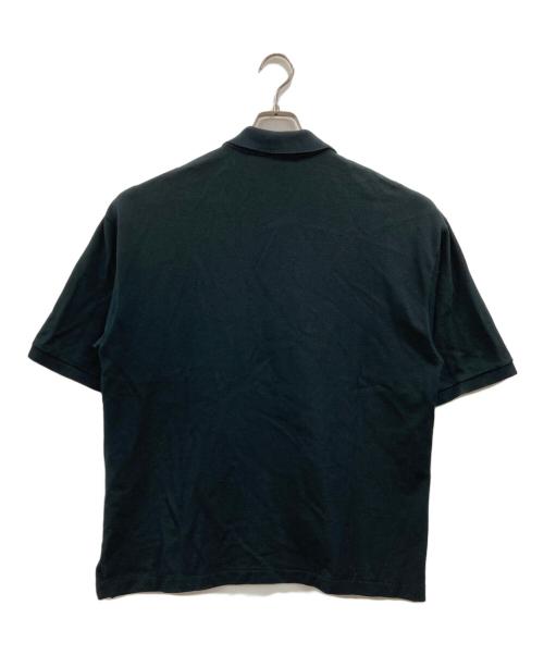 AURALEE（オーラリー）AURALEE (オーラリー) SUPER SOFT PIQUE BIG POLO ブラック サイズ:3の古着・服飾アイテム