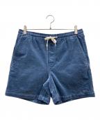 Sunny Parksサニーパークス）の古着「Courduroy Urban Classic Shorts」｜ブルー