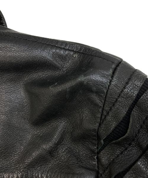DIESEL（ディーゼル）DIESEL (ディーゼル) ダブルライダースジャケット ブラック サイズ:Sの古着・服飾アイテム