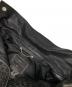 中古・古着 DIESEL (ディーゼル) ダブルライダースジャケット ブラック サイズ:S：13000円