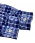 中古・古着 POLO RALPH LAUREN (ポロ・ラルフローレン) ボタンダウンチェックシャツ ネイビー×ブルー サイズ:XS：7000円