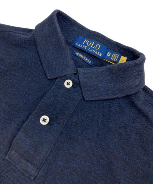 POLO RALPH LAUREN（ポロ・ラルフローレン）POLO RALPH LAUREN (ポロ・ラルフローレン) ポロシャツ ネイビー サイズ:XSの古着・服飾アイテム