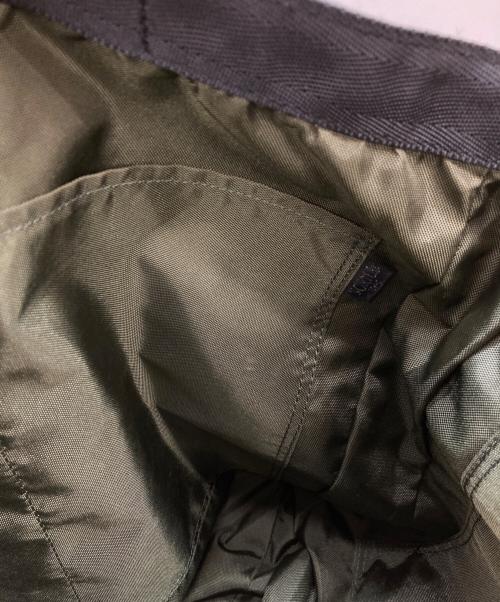PORTER（ポーター）PORTER (ポーター) ROUND  SHOULDER TOTE BAG オリーブの古着・服飾アイテム