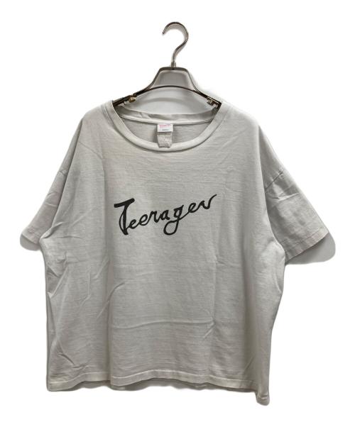 SHERMER ACADEMY（シャーマーアカデミー）SHERMER ACADEMY (シャーマーアカデミー) TeenagerTEE ホワイト サイズ:Sの古着・服飾アイテム
