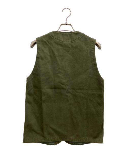 MOMOTARO JEANS（桃太郎ジーンズ）MOMOTARO JEANS (桃太郎ジーンズ) Military Whipcord Vest オリーブ サイズ:36 未使用品の古着・服飾アイテム
