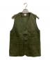 MOMOTARO JEANS（桃太郎ジーンズ）の古着「Military Whipcord Vest」｜オリーブ