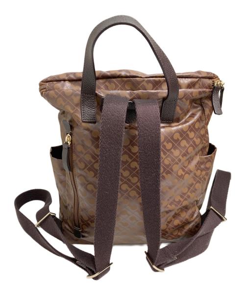 GHERARDINI（ゲラルディーニ）GHERARDINI (ゲラルディーニ) ソフティバックパック ブラウン サイズ:実寸参照の古着・服飾アイテム