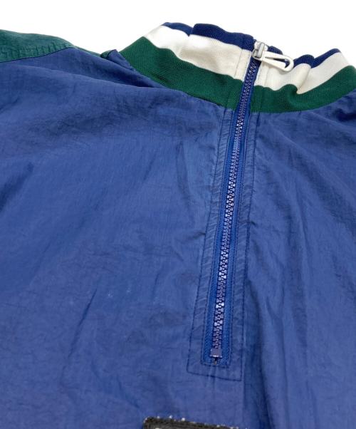 NIKE（ナイキ）NIKE (ナイキ) ヴィンテージハーフジップジャケット グリーン×ネイビー サイズ:Lの古着・服飾アイテム
