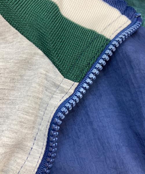 NIKE（ナイキ）NIKE (ナイキ) ヴィンテージハーフジップジャケット グリーン×ネイビー サイズ:Lの古着・服飾アイテム