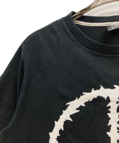 NUMBER (N)INE（ナンバーナイン）NUMBER (N)INE (ナンバーナイン) 有刺鉄線 ピースマーク TEE ブラック サイズ:3の古着・服飾アイテム