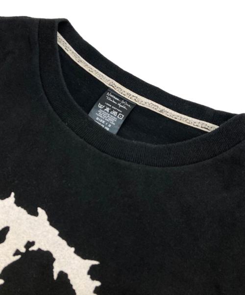 NUMBER (N)INE（ナンバーナイン）NUMBER (N)INE (ナンバーナイン) 有刺鉄線 ピースマーク TEE ブラック サイズ:3の古着・服飾アイテム