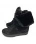 PRADA (プラダ) SCAMOSCIATO WINTER NERO ブラック サイズ:38.5：15000円