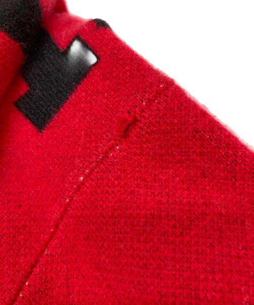 TTT MSW（ティー）TTT MSW (ティー) Hockey knit game shirt レッド サイズ:Mの古着・服飾アイテム