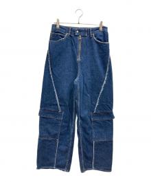 jieda（ジエダ）の古着「SWITCHING CARGO DENIM PANTS」｜インディゴ