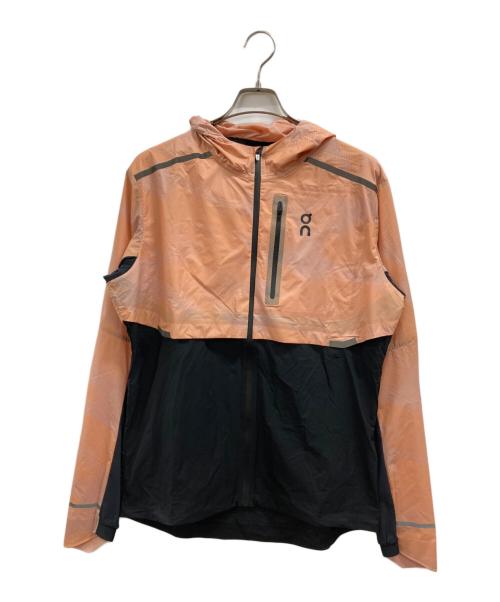 on（オン）on (オン) Weather Jacket Lumos ブラック×オレンジ サイズ:Mの古着・服飾アイテム