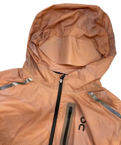 on（オン）on (オン) Weather Jacket Lumos ブラック×オレンジ サイズ:Mの古着・服飾アイテム