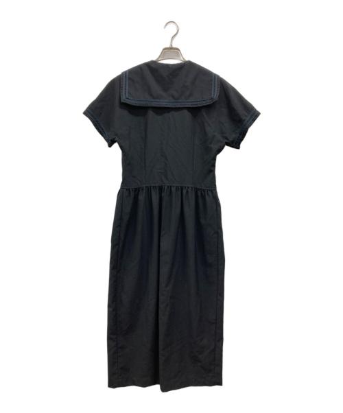 tricot COMME des GARCONS（トリココムデギャルソン）tricot COMME des GARCONS (トリココムデギャルソン) セーラーデザインワンピース ブラック サイズ:Sの古着・服飾アイテム