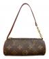 中古・古着 LOUIS VUITTON (ルイ ヴィトン) ハンドバッグ ブラウン：100000円