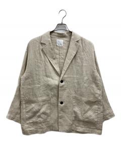 中古・古着通販】ticca (ティッカ) リネンパナマダブルジャケット