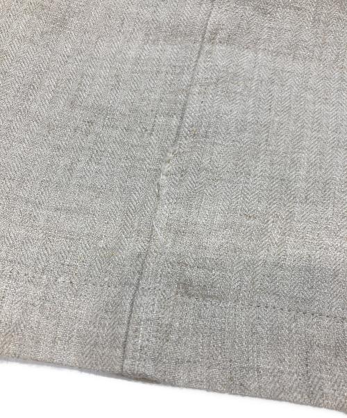 KAGURE（カグレ）KAGURE (カグレ) フレンチリネンのテーラードジャケット ベージュ サイズ:Mの古着・服飾アイテム