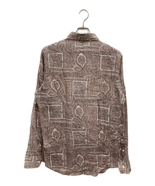 PRADA（プラダ）PRADA (プラダ) ペイズリーシャツ ベージュ サイズ:40の古着・服飾アイテム