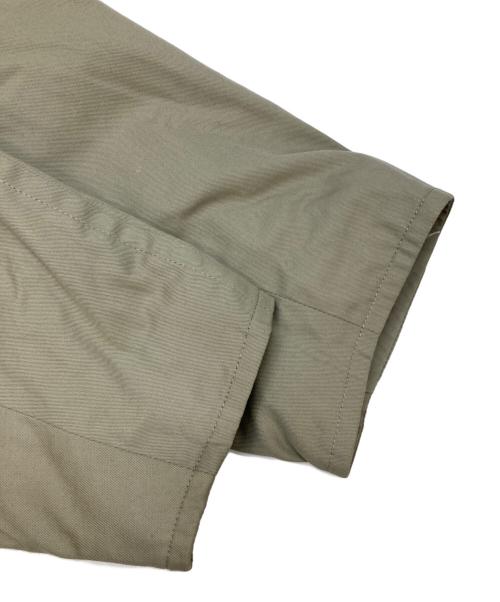 HERMES（エルメス）HERMES (エルメス) コットンロングステンカラーコート ベージュ サイズ:Lの古着・服飾アイテム