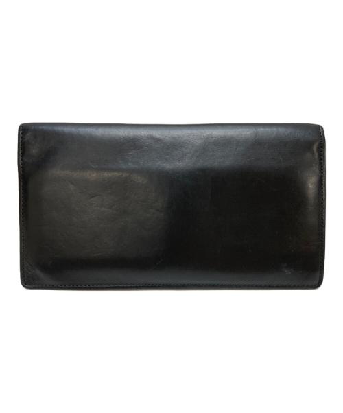 Maison Margiela（メゾンマルジェラ）Maison Margiela (メゾンマルジェラ) 4ステッチカーフスキンウォレット ブラックの古着・服飾アイテム