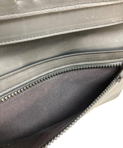 Maison Margiela（メゾンマルジェラ）Maison Margiela (メゾンマルジェラ) 4ステッチカーフスキンウォレット ブラックの古着・服飾アイテム