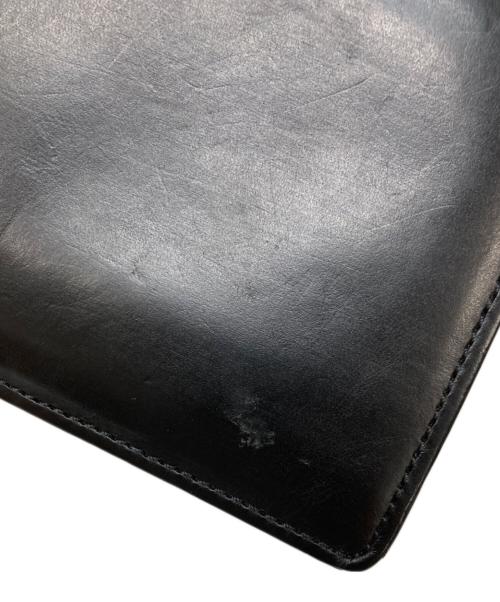 Maison Margiela（メゾンマルジェラ）Maison Margiela (メゾンマルジェラ) 4ステッチカーフスキンウォレット ブラックの古着・服飾アイテム