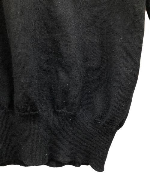 Maison Margiela 1（メゾンマルジェラ 1）Maison Margiela 1 (メゾンマルジェラ 1) 切替ニット ブラック サイズ:Sの古着・服飾アイテム