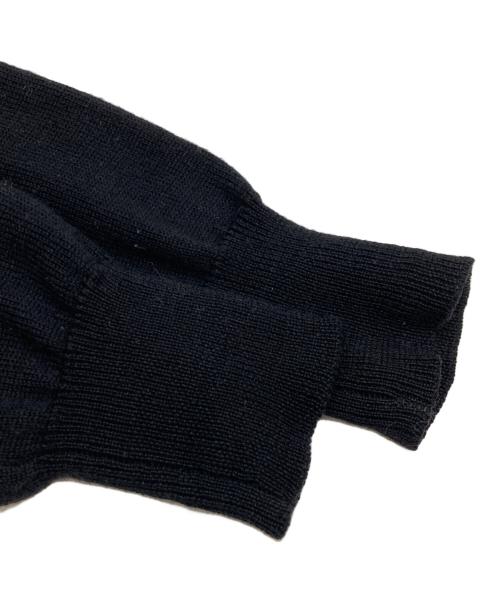 Maison Margiela 1（メゾンマルジェラ 1）Maison Margiela 1 (メゾンマルジェラ 1) 切替ニット ブラック サイズ:Sの古着・服飾アイテム