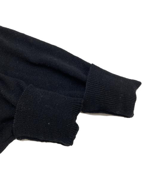 Maison Margiela 1（メゾンマルジェラ 1）Maison Margiela 1 (メゾンマルジェラ 1) 切替ニット ブラック サイズ:Sの古着・服飾アイテム