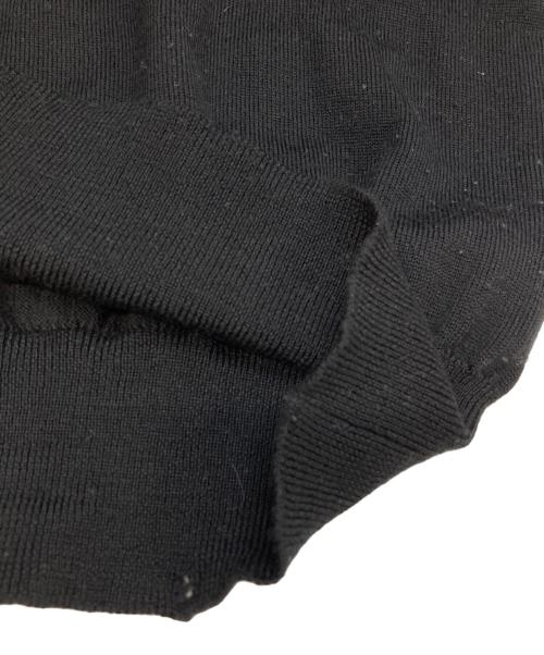 Maison Margiela 1（メゾンマルジェラ 1）Maison Margiela 1 (メゾンマルジェラ 1) 切替ニット ブラック サイズ:Sの古着・服飾アイテム