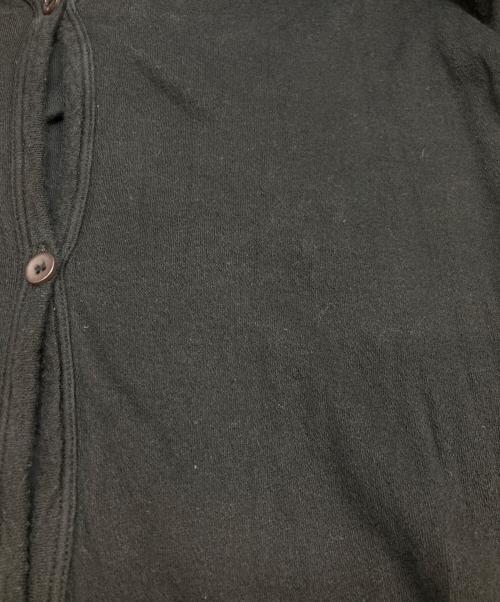 MM6 Maison Margiela（エムエムシックスメゾンマルジェラ）MM6 Maison Margiela (エムエムシックスメゾンマルジェラ) 半袖ロングカーディガン ブラック サイズ:Lの古着・服飾アイテム