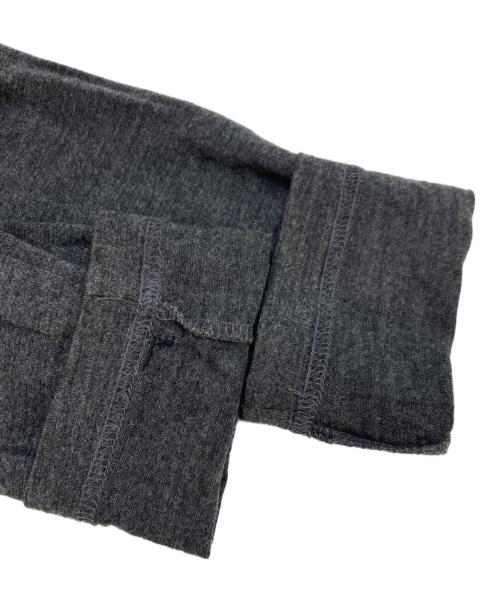 COMME des GARCONS JUNYA WATANABE MAN（コム デ ギャルソン ジュンヤ ワタナベ マン）COMME des GARCONS JUNYA WATANABE MAN (コム デ ギャルソン ジュンヤ ワタナベ マン) レース付きカットソー ホワイト×グレー サイズ:不明(実寸参照)の古着・服飾アイテム