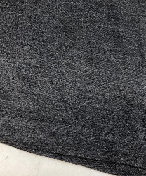 COMME des GARCONS JUNYA WATANABE MAN（コム デ ギャルソン ジュンヤ ワタナベ マン）COMME des GARCONS JUNYA WATANABE MAN (コム デ ギャルソン ジュンヤ ワタナベ マン) レース付きカットソー ホワイト×グレー サイズ:不明(実寸参照)の古着・服飾アイテム