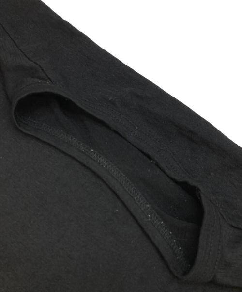 tricot COMME des GARCONS（トリココムデギャルソン）tricot COMME des GARCONS (トリココムデギャルソン) Frill Crew Neck Wool Sweater ブラック サイズ:不明(実寸参照)の古着・服飾アイテム