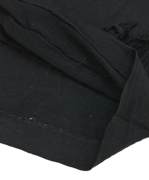 tricot COMME des GARCONS（トリココムデギャルソン）tricot COMME des GARCONS (トリココムデギャルソン) Frill Crew Neck Wool Sweater ブラック サイズ:不明(実寸参照)の古着・服飾アイテム