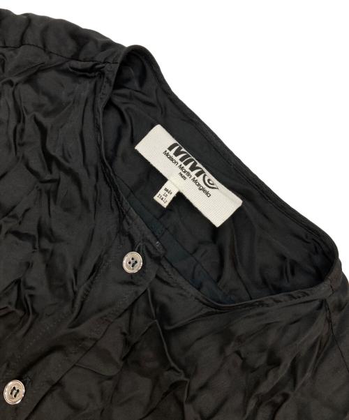 MM6 Maison Margiela（エムエムシックスメゾンマルジェラ）MM6 Maison Margiela (エムエムシックスメゾンマルジェラ) レース切替しシャツ ブラック サイズ:38の古着・服飾アイテム